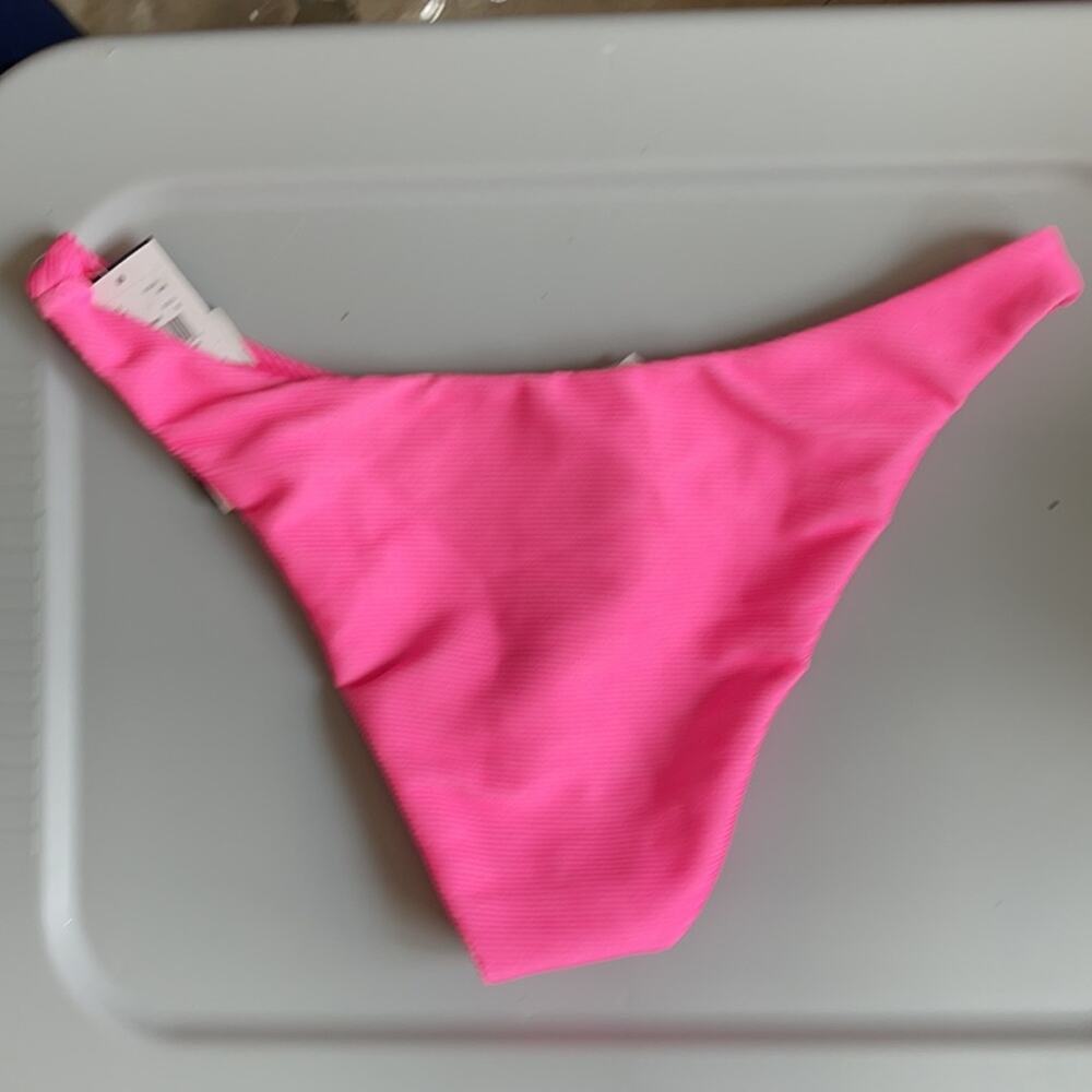 0260 NWT RVCA SALT WASH FRENCH PINK BIKINI BOTTOM - Picture 7 of 8